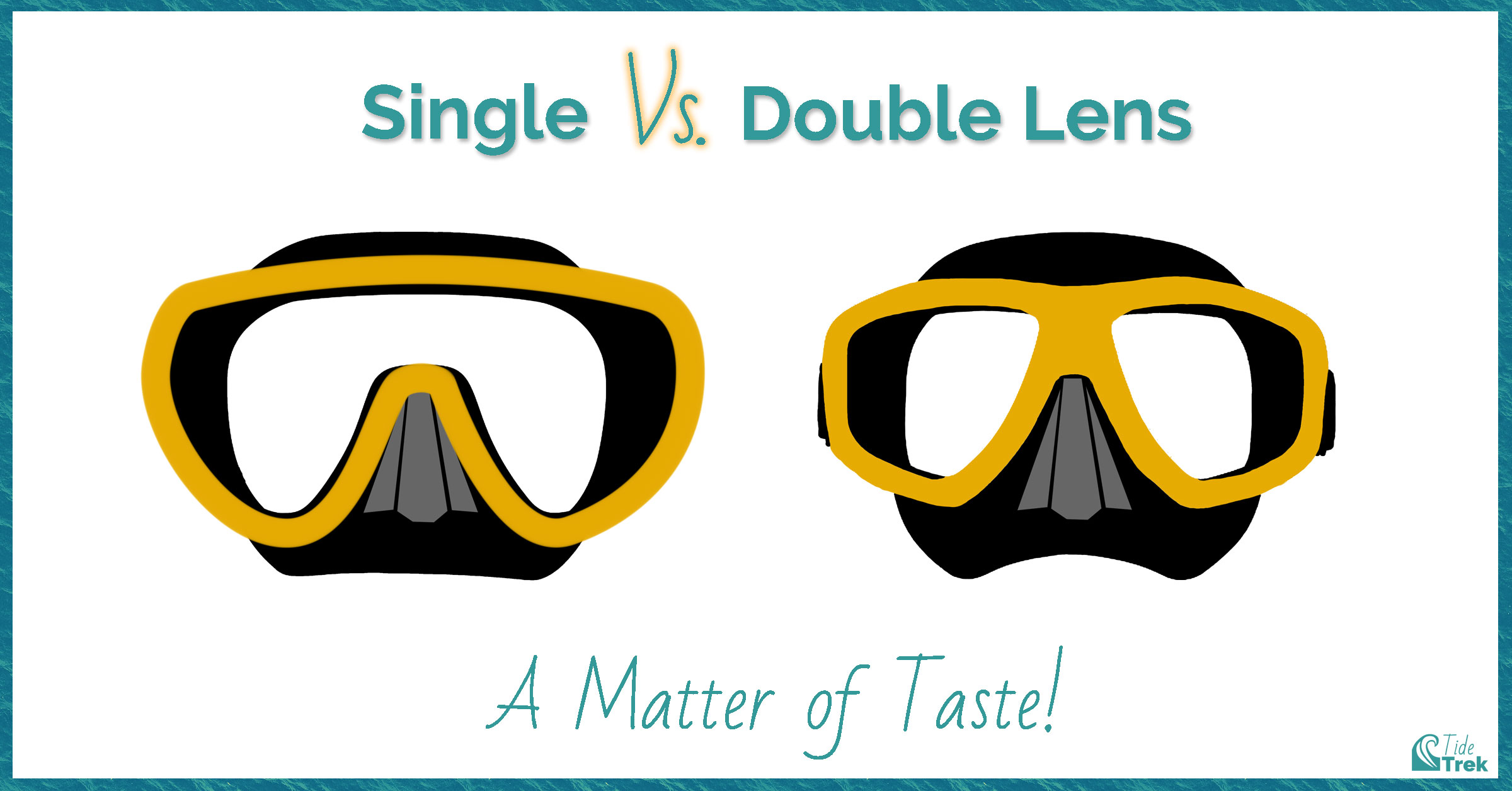 Single vs. double lens masks. A matter of taste!