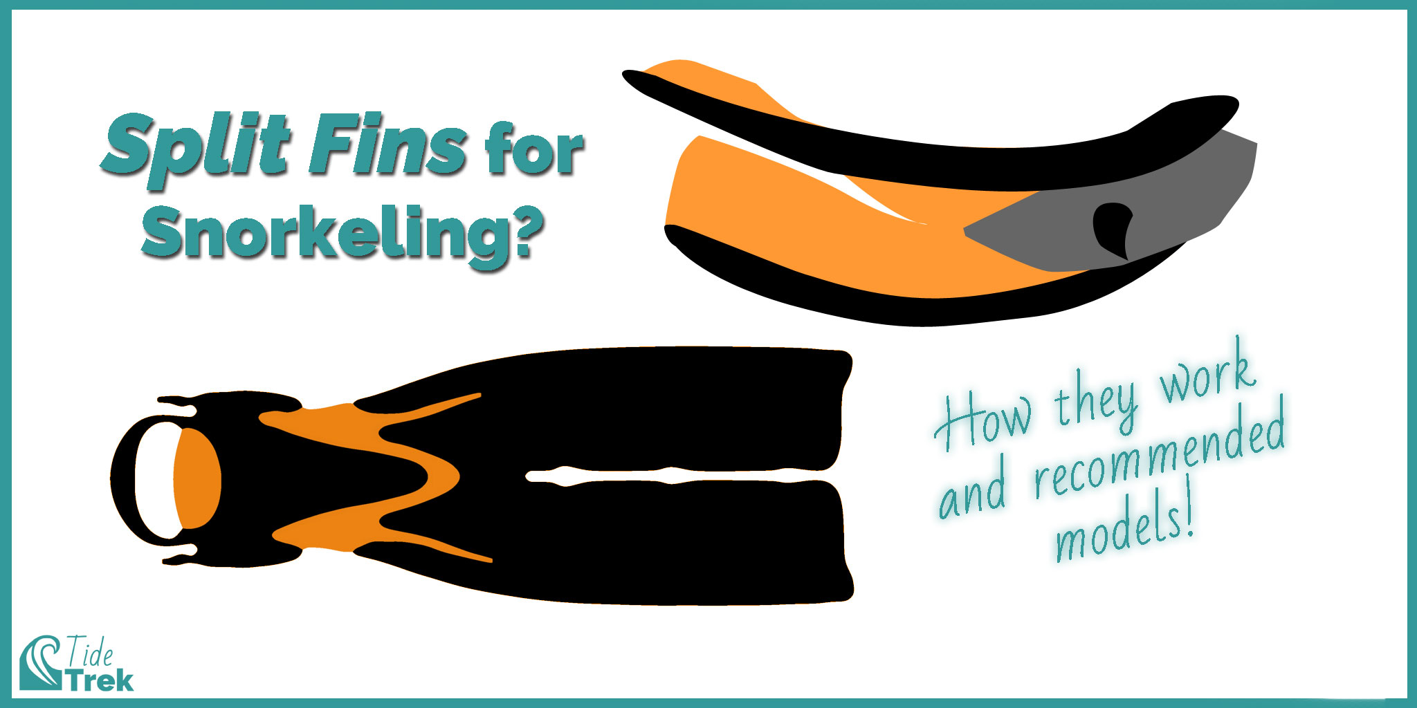 Split fins for snorkeling: How they work and recommended models